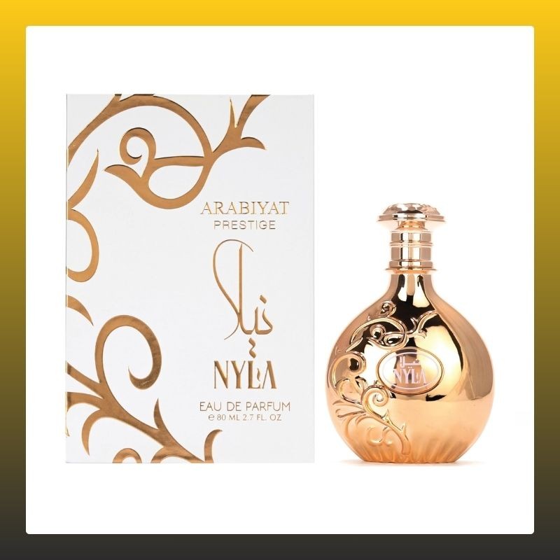 Arabiyat Prestige Nyla EDP Eau de Parfum For Women And Men (Unisex), 80 ml, Made in UAE
