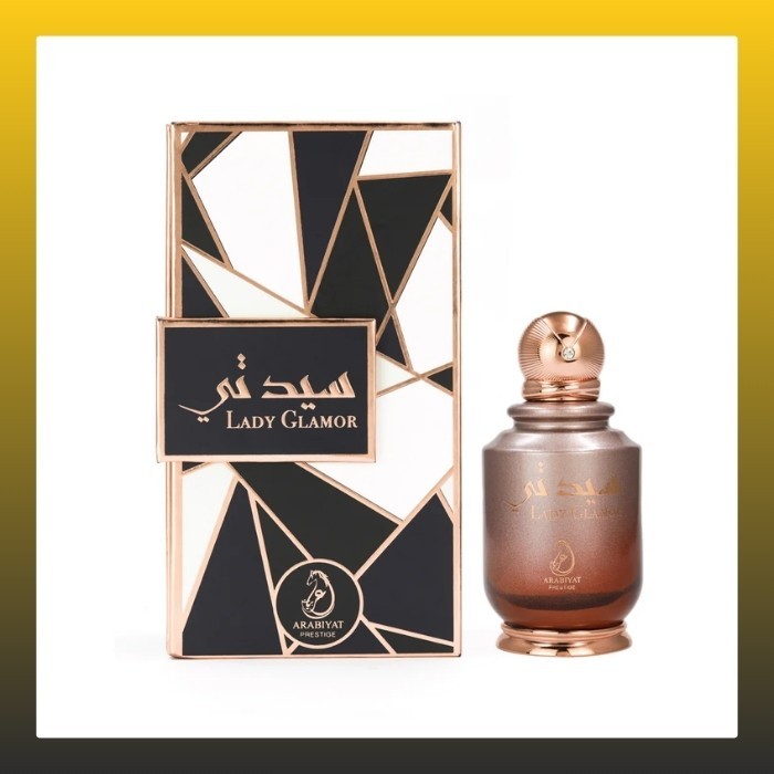 Arabiyat Prestige Lady Glamor EDP Eau de Parfum For Women, 100 ml Made in UAE