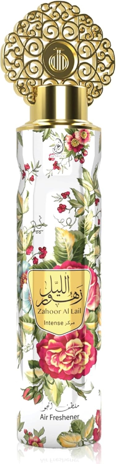 Arabiyat Zahoor Al Lail Intense Air Freshener, 300ml Made in UAE