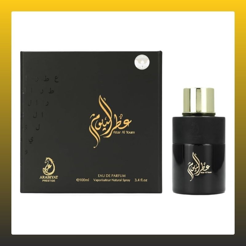Arabiyat Prestige Attar Al Youm Eau de Parfum Women and Men (Unisex), 100ml Made in UAE