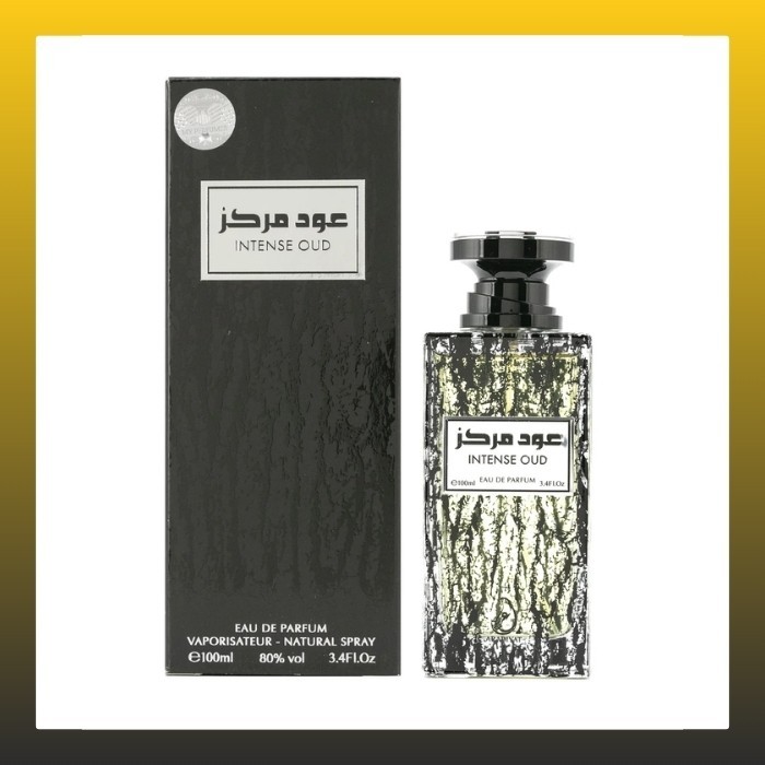 Arabiyat Intense Oud Eau de Parfum, 100ml, 80% Vol, 3.4fl oz For Women and Men (Unisex) Made in UAE
