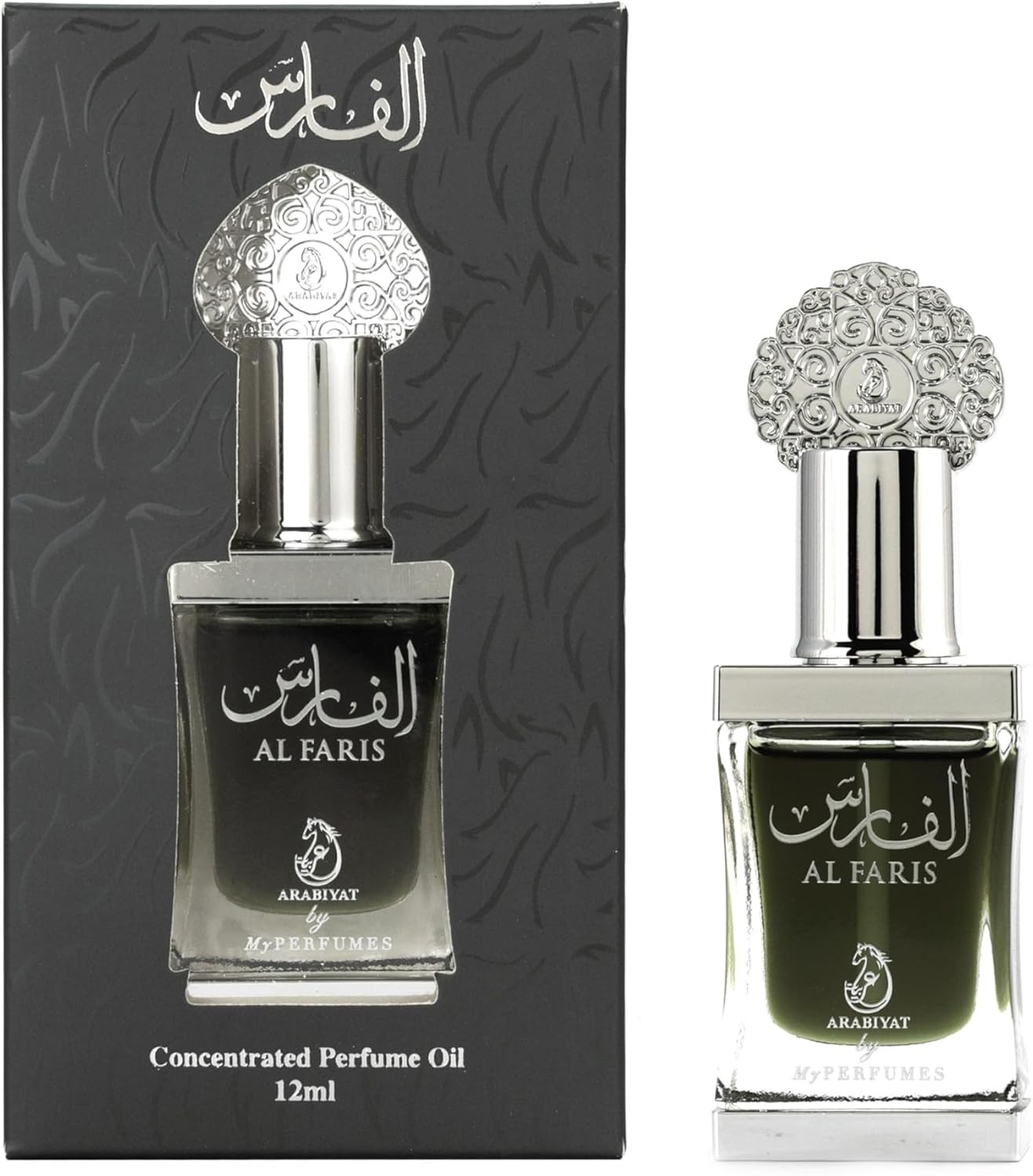 Oud Al Faris Arabiyat Concentrated Perfume Oil For Women and Men (Unisex), 12ml Made in UAE