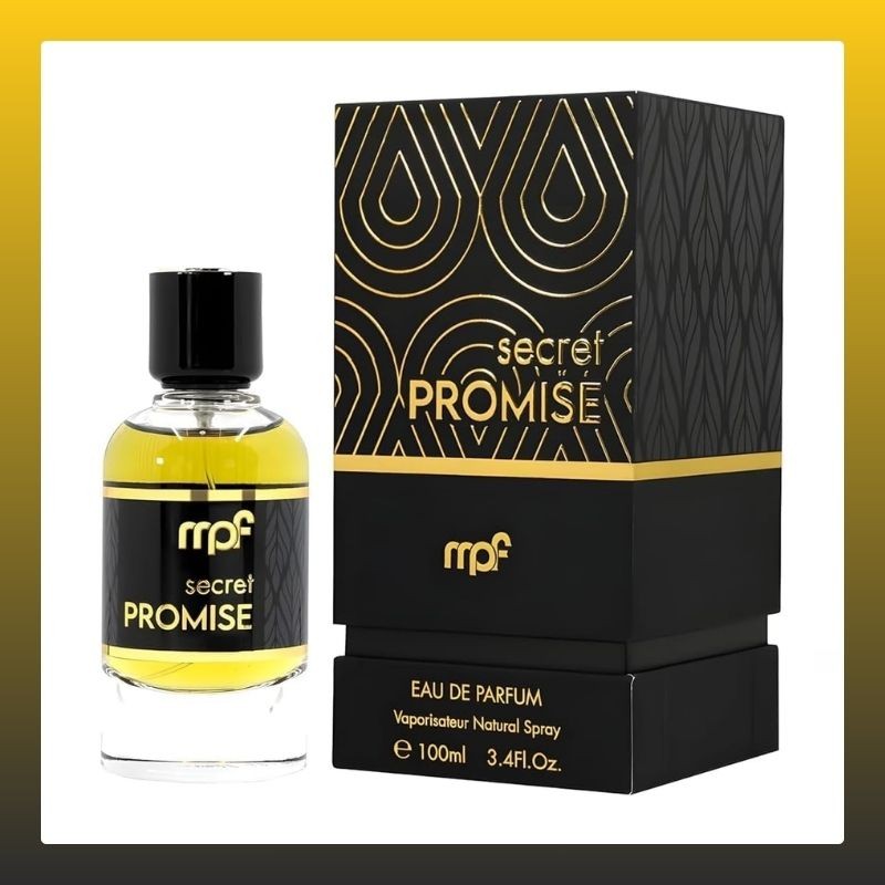 MPF My Perfumes Secret Promise EDP Eau de Parfum For Women and Men (Unisex), 100ml Made in UAE