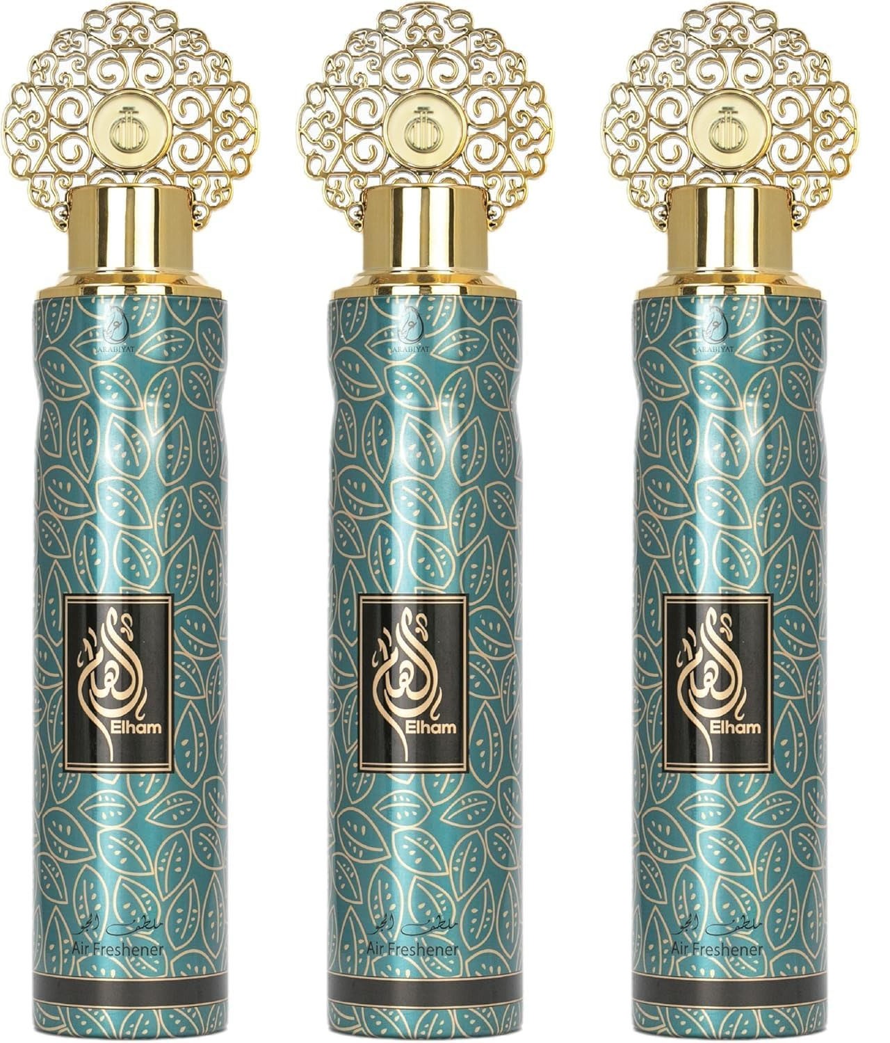 Arabiyat Elham Air Freshener, 300ml, Pack of 3 Made in UAE